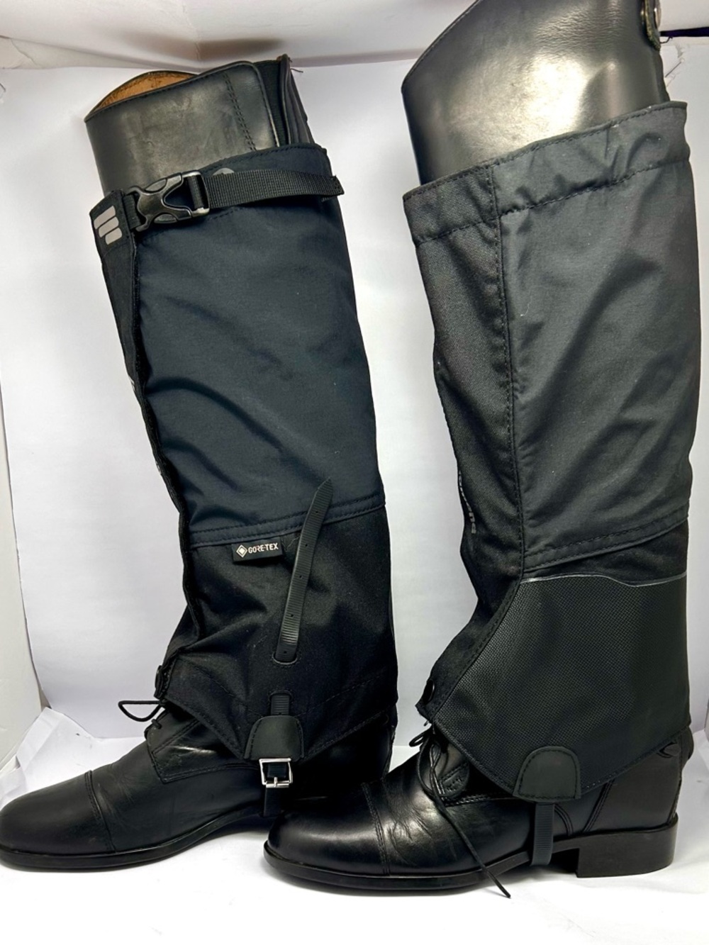 Ariat Heritage Contour Field Zip Tall Riding Boot Women 6.5 Slim Black Leather - Picture 12 of 13